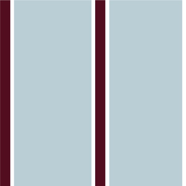 Maya Stripes Wallpaper - Wide Blue Stripes