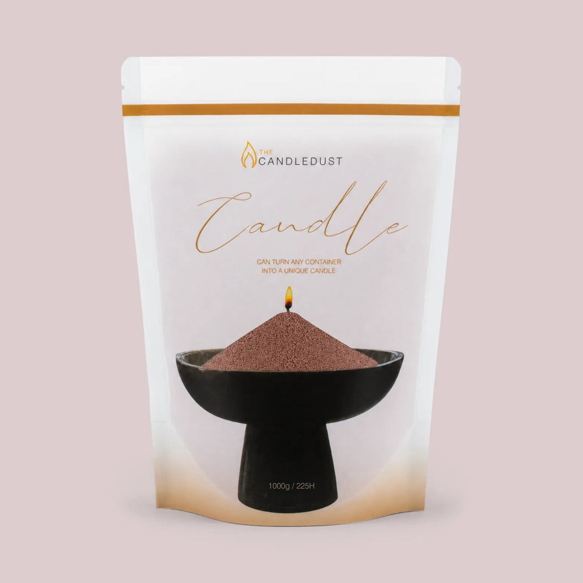 Mocha Mousse Unscented Candle Sand Refill, 1kg