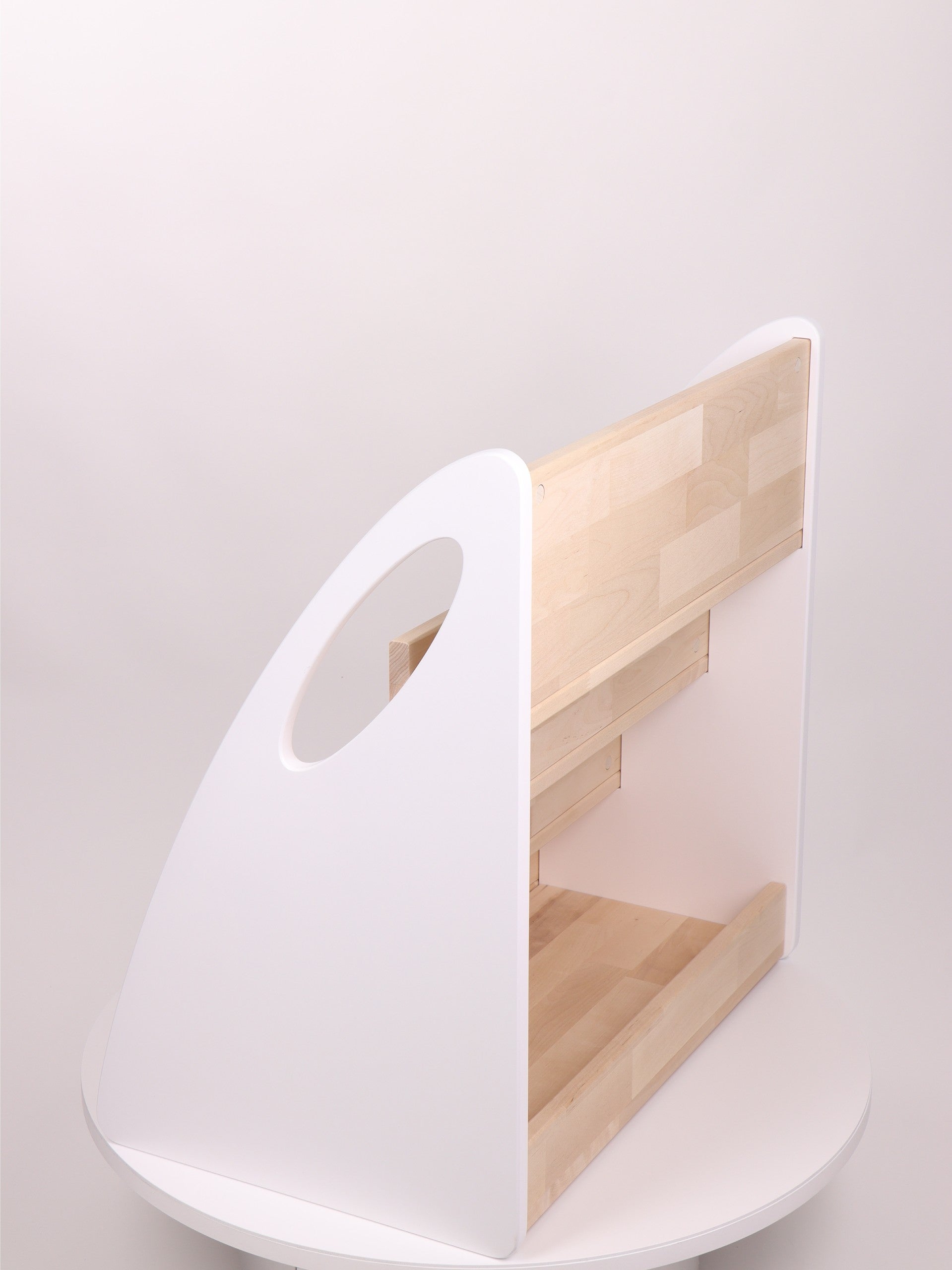 Modular Montessori Bookshelf With Book Storage - 4 Shelves