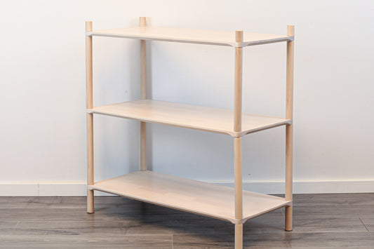 Montessori-Inspired Wooden Shelving Unit Medium, 3 Shelves