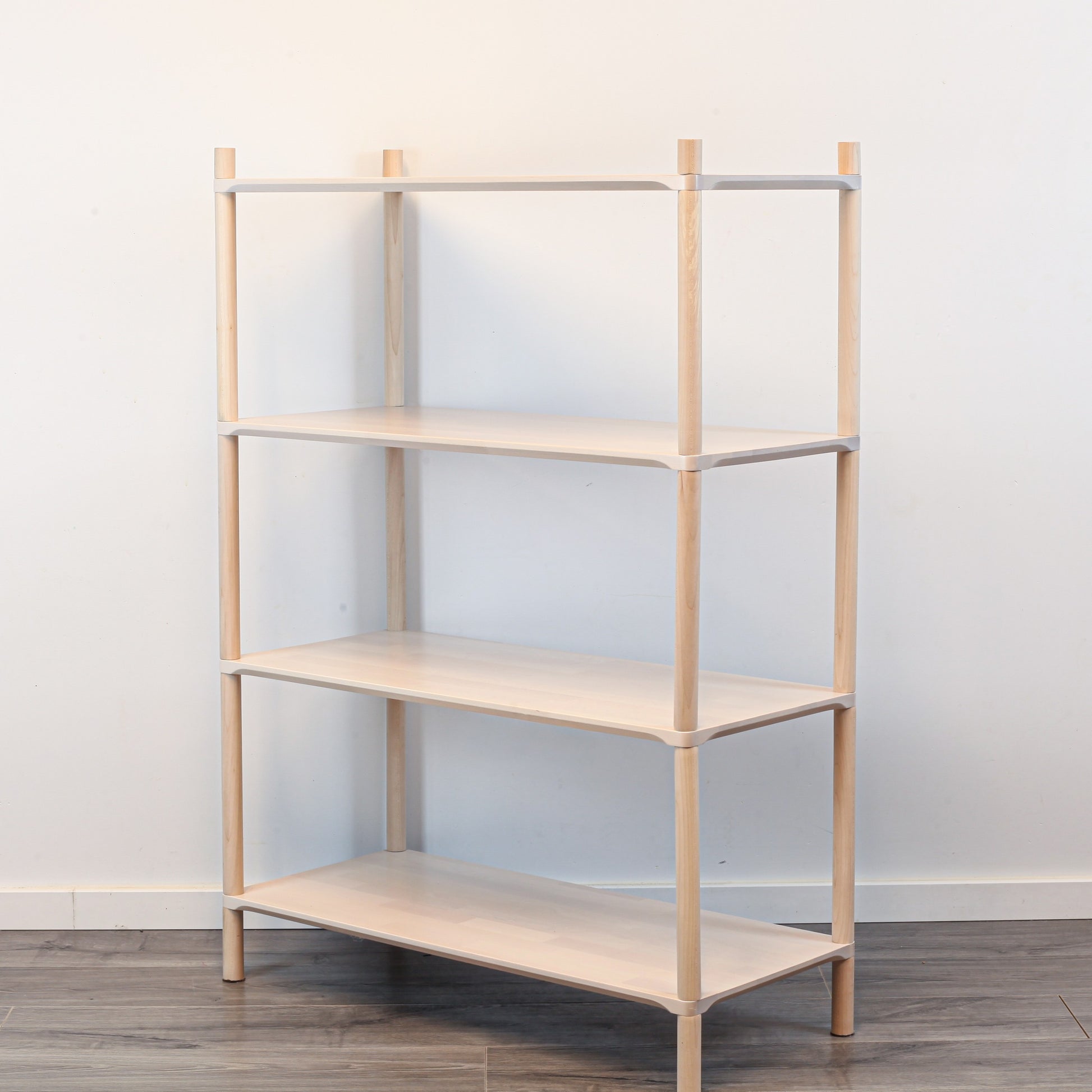 Montessori-Inspired Wooden Shelving Unit Medium, 4 Shelves