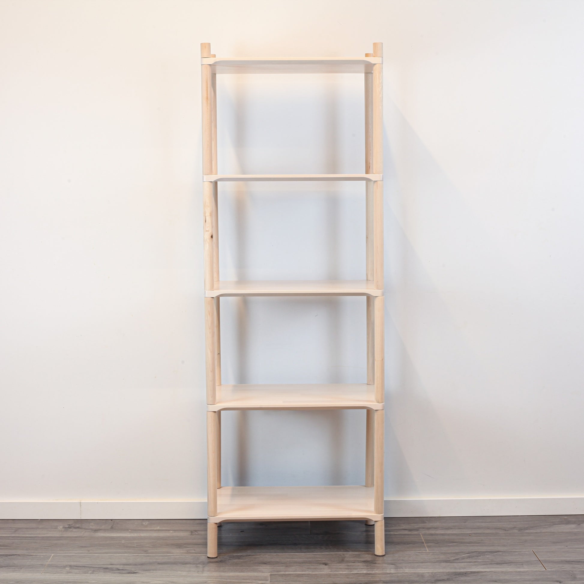 Montessori-Inspired Wooden Shelving Unit Small, 5 Shelves