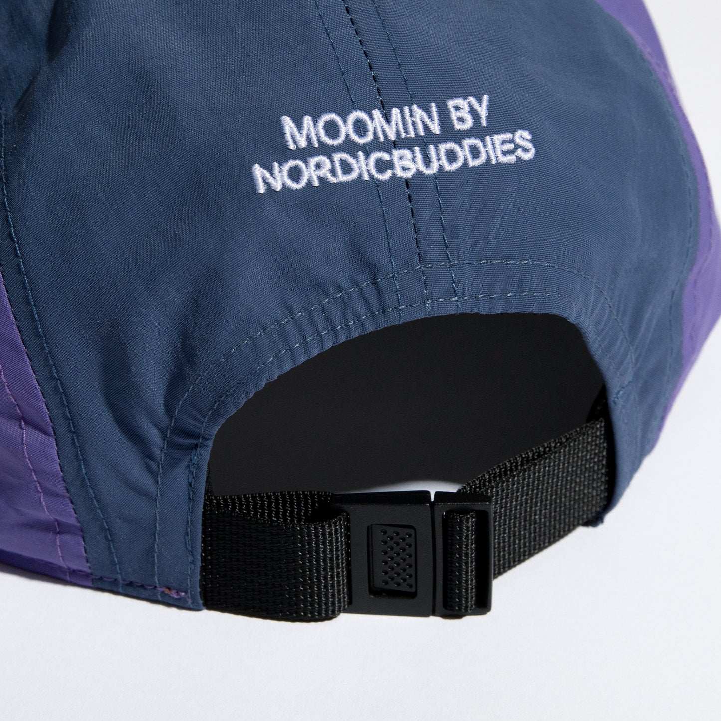 Moomintroll Adventure Nylon 5-panel Cap - Blue/Lilac