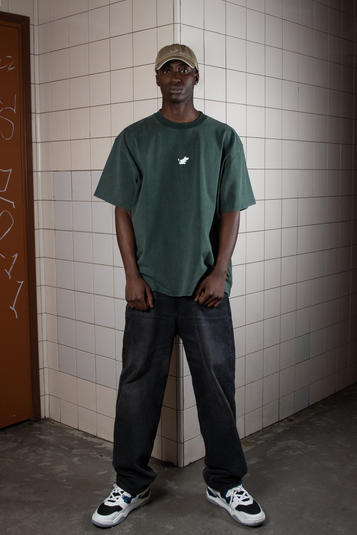 Moomin Classics Denim Dad Cap - Khaki