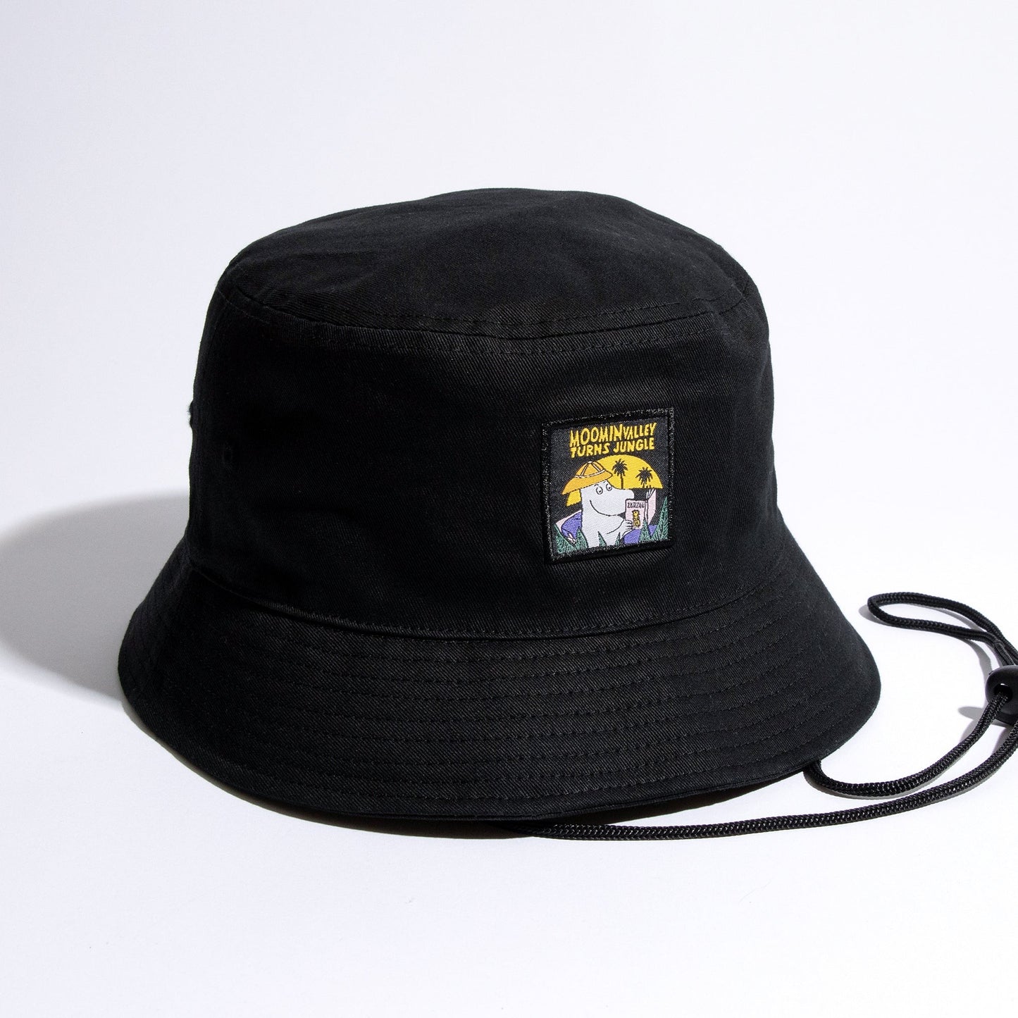 Moomin Jungle Adult Bucket Hat - Black