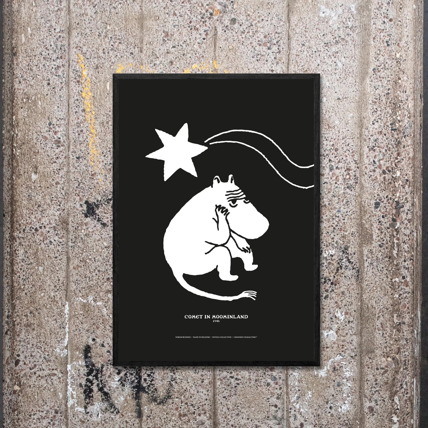 Moomintroll Novels Poster, 30x40 cm