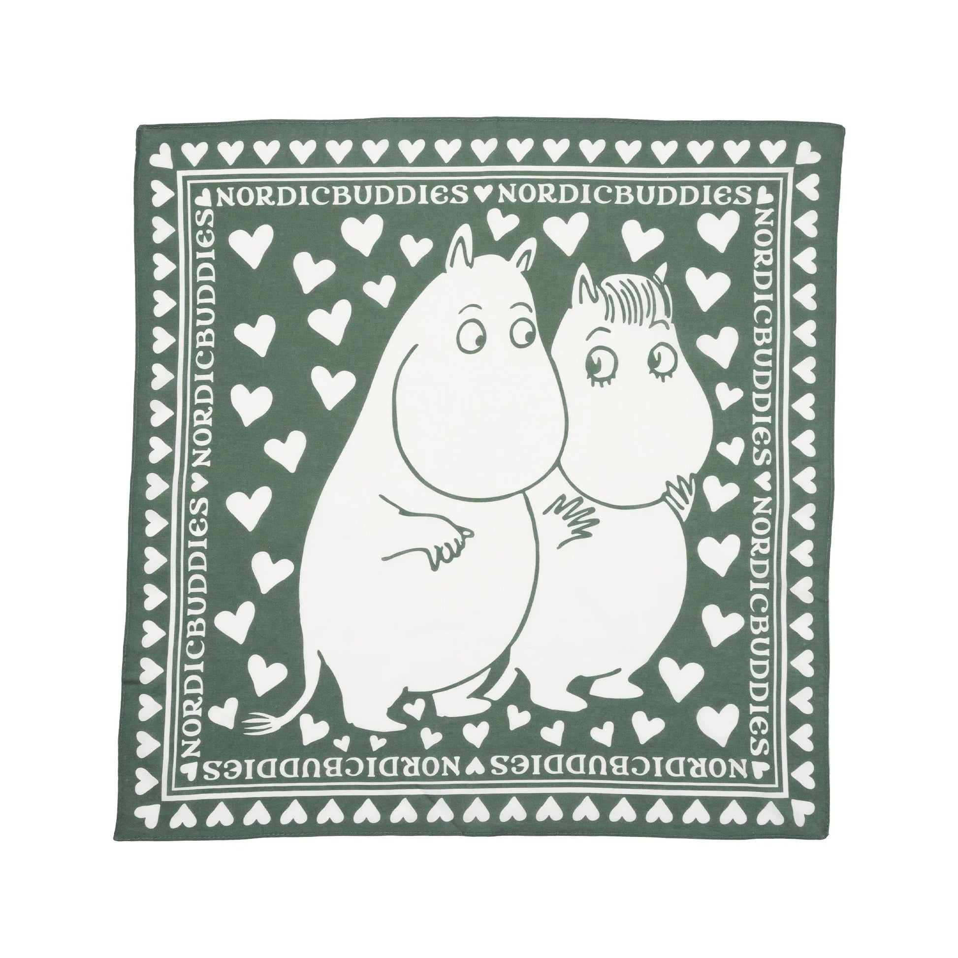 Moomintroll & Snorkmaiden Scarf