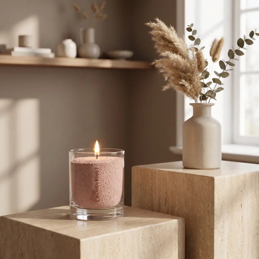 Nude Unscented Candle in Glass, 160g
