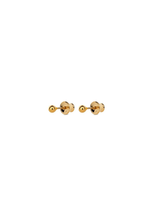 Pin Up Earrings - Gold