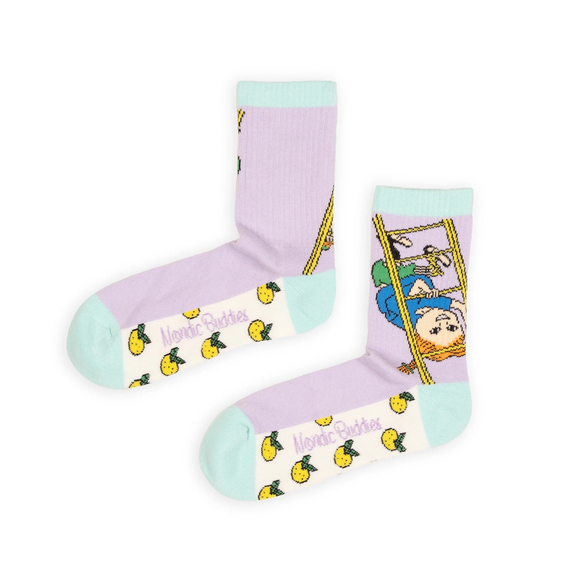 Pippi and the Ladders Panel Socks For Women