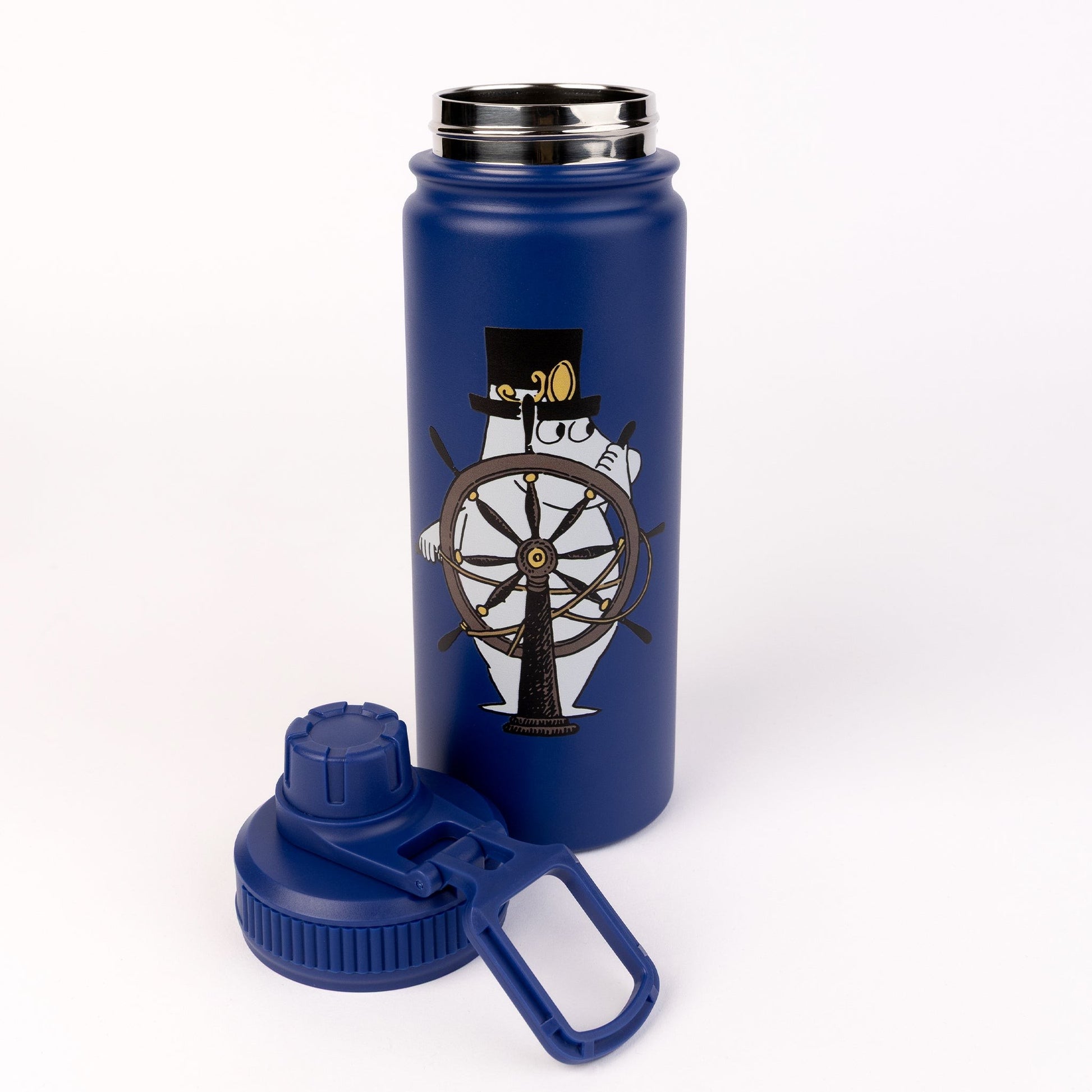 Moominpappa Thermal Everyday Bottle - Navy