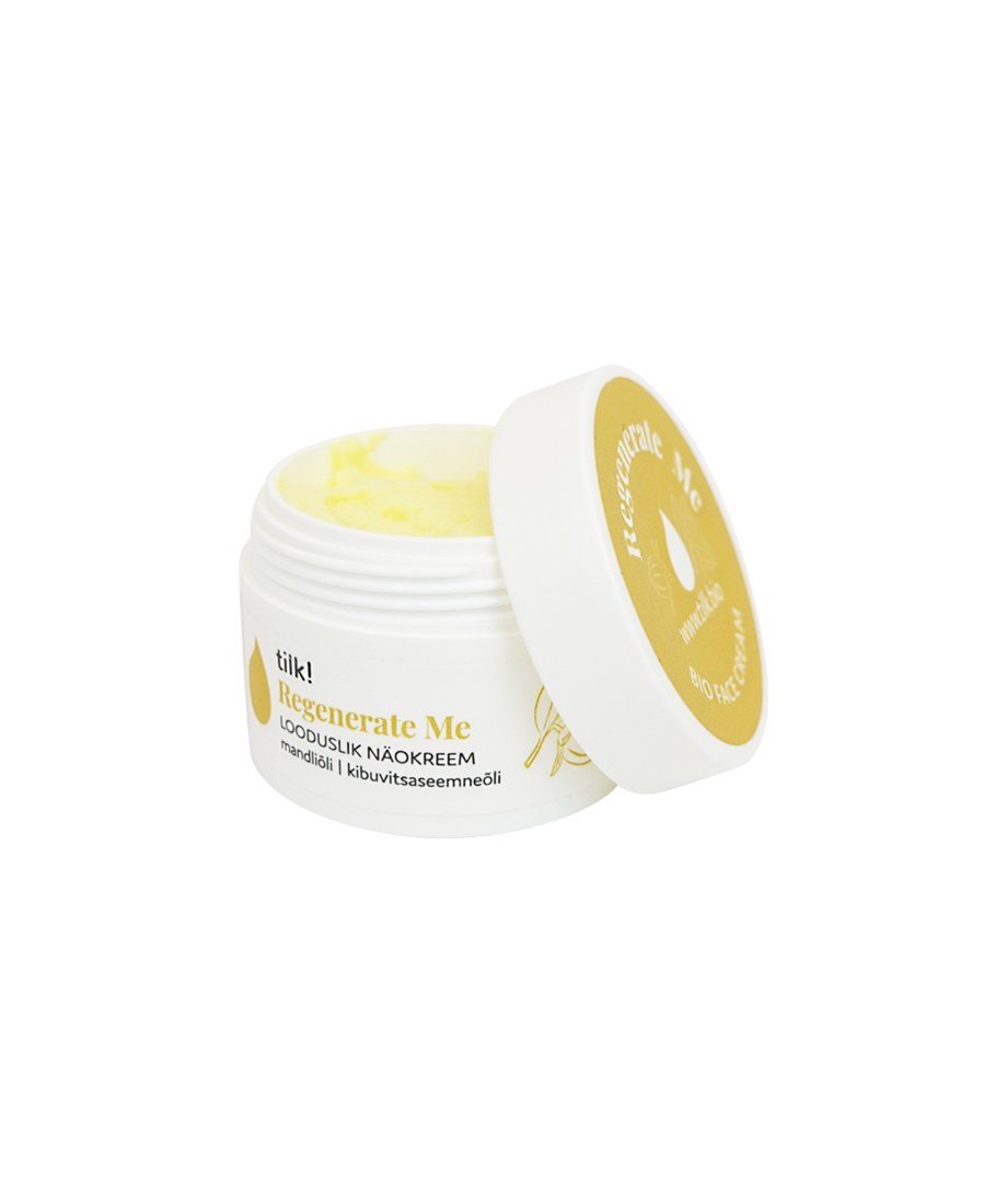 Regenerate Me Face Cream with Carrot Oil for Normal and Combination Skin, 50ml