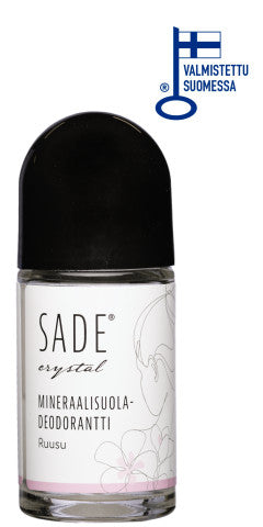 SADE CRYSTAL ROLL-ON mineraalisuola-deodorantti Ruusu 50 ml