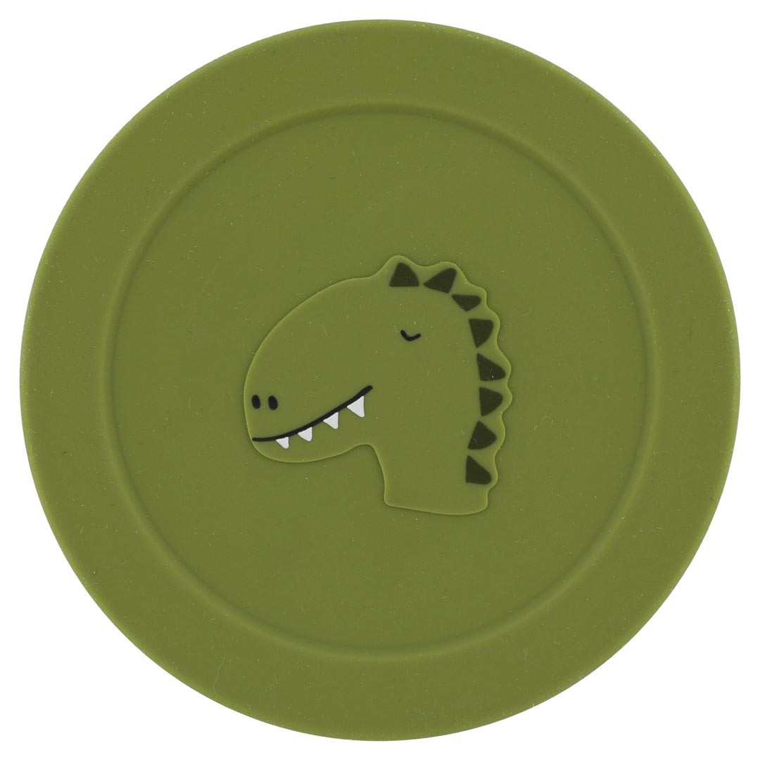 Silicone Snack Container with Lid - Mr. Dino