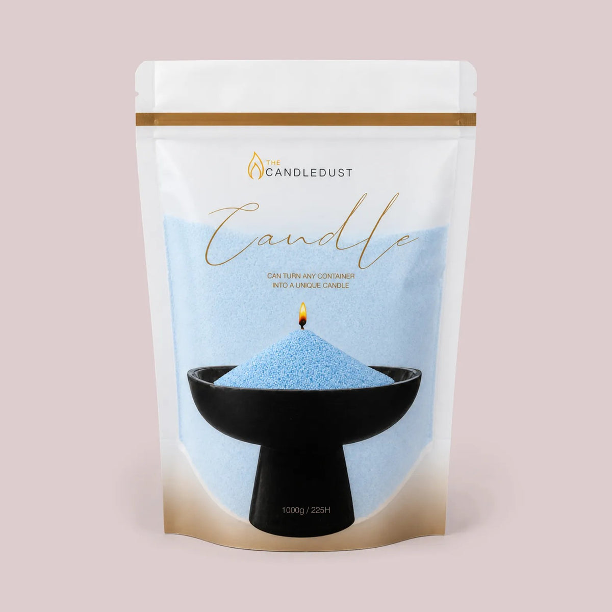 Sky Blue Unscented Candle Sand Refill, 1kg