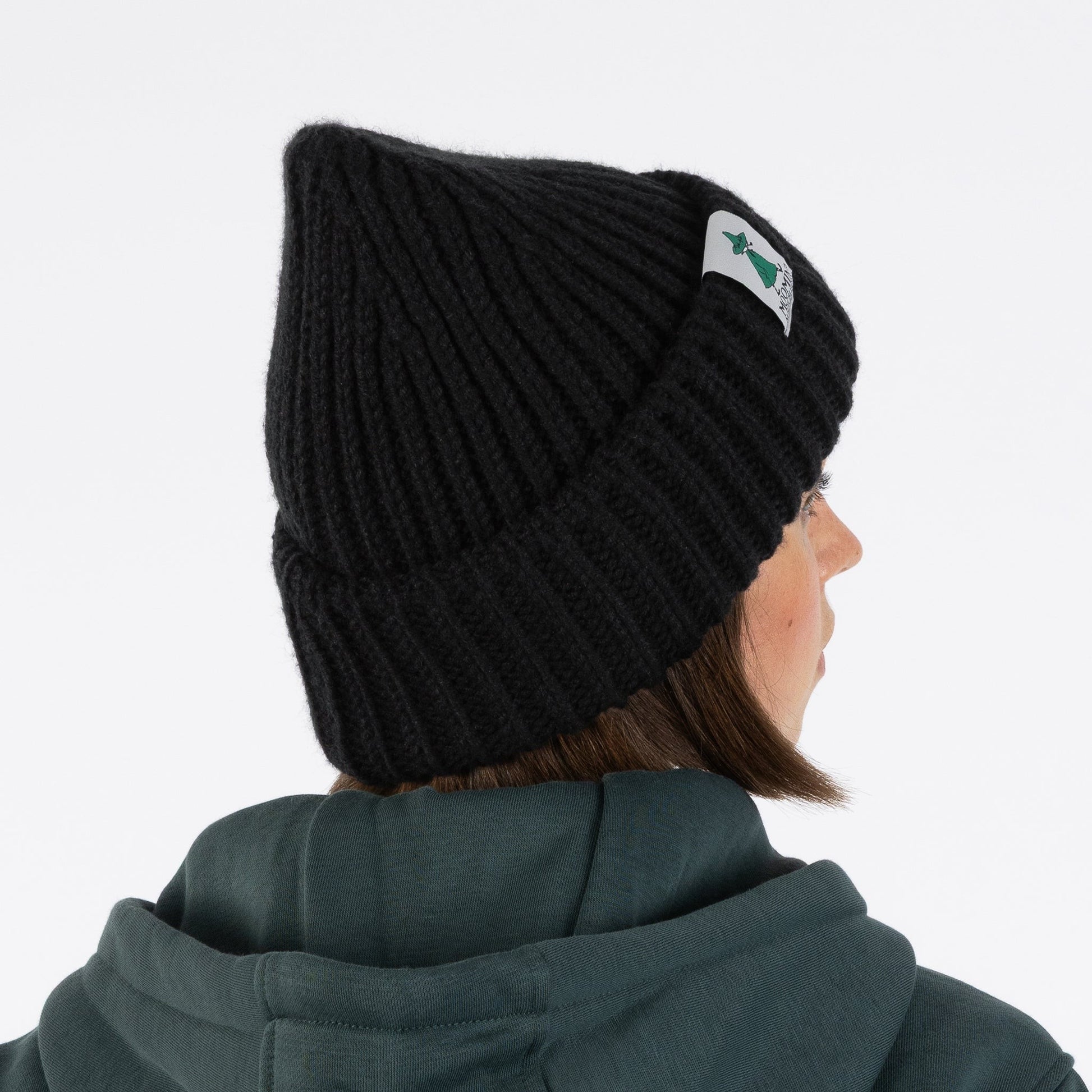 Snufkin Chunky Beanie - Black