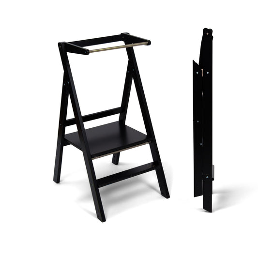 STEP'n'FOLD Foldable Helper Tower - Black