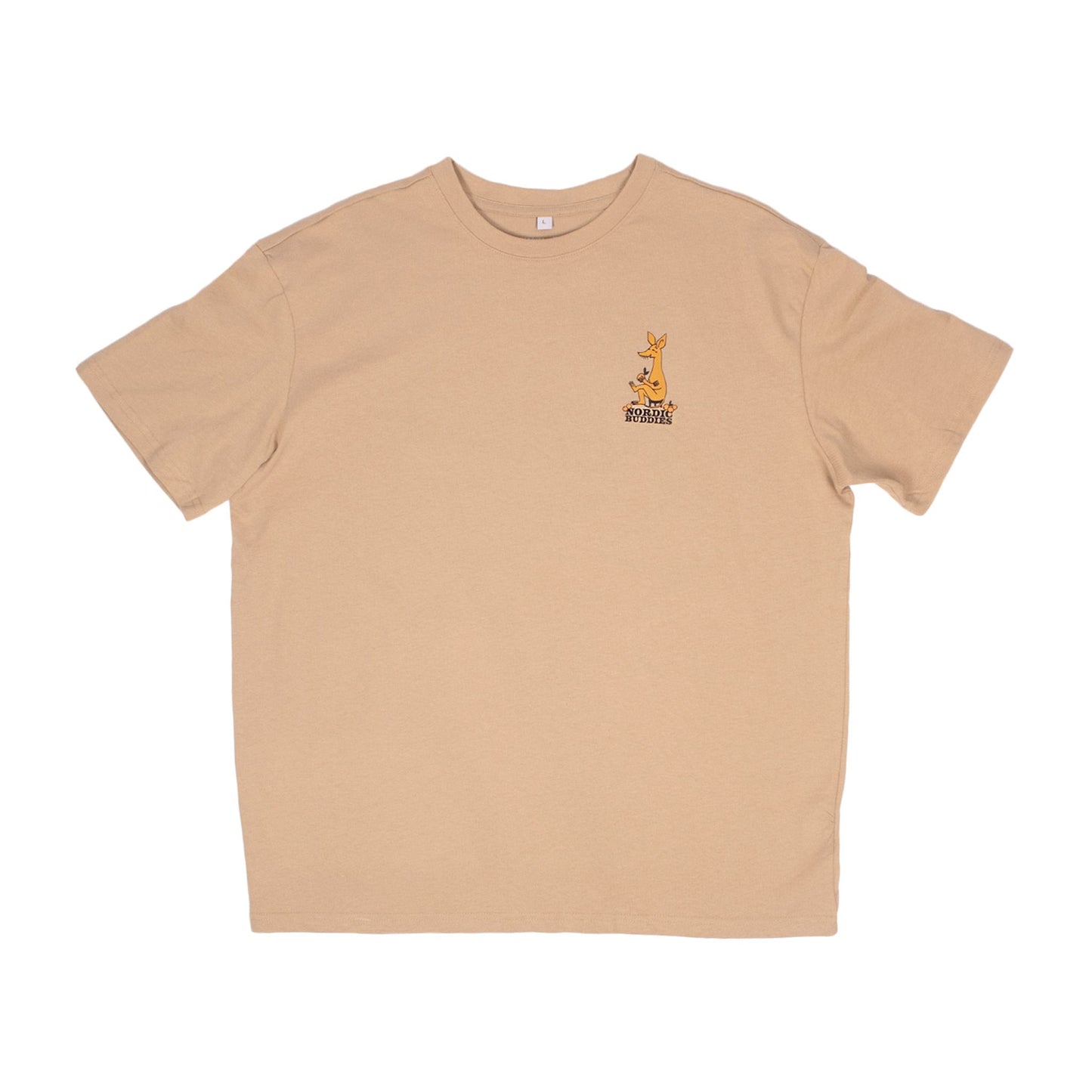 Organic Cotton Premium T-Shirt Sniff - Beige