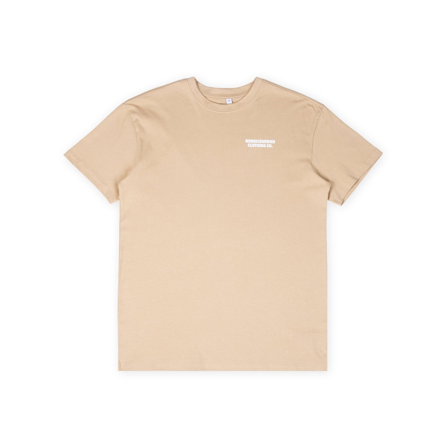 Organic Cotton Premium T-Shirt Sniff - Beige Temper T-Shirt
