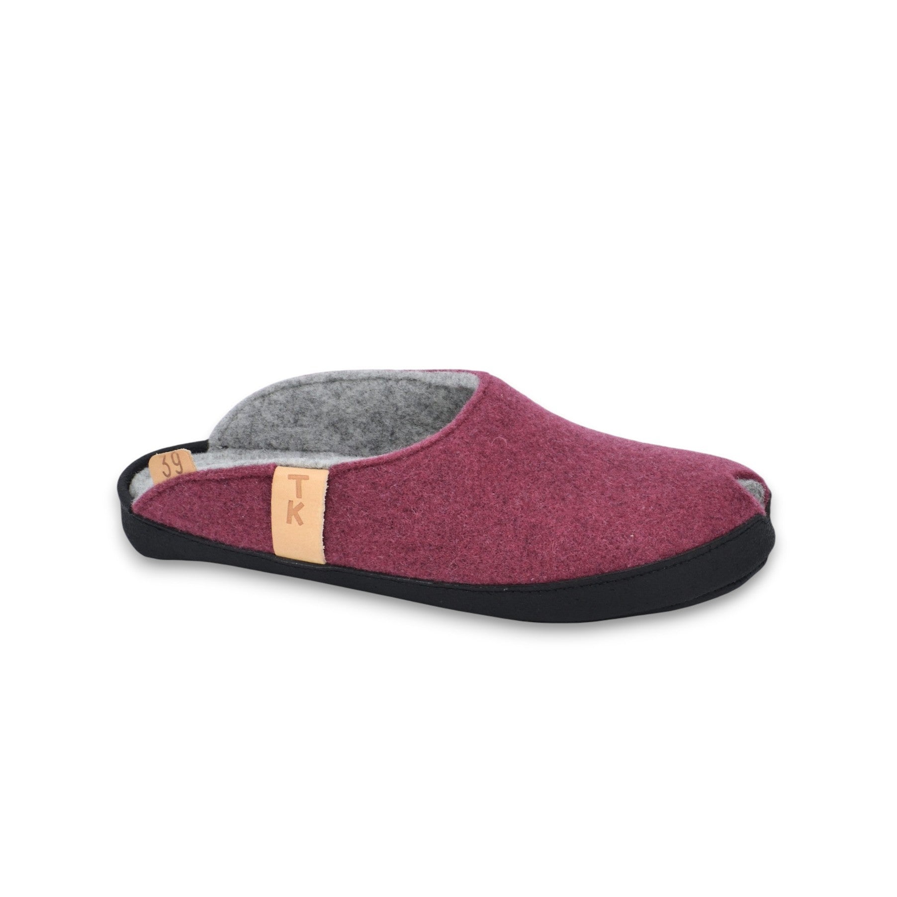 TOKU Brussels Slippers - Burgundy