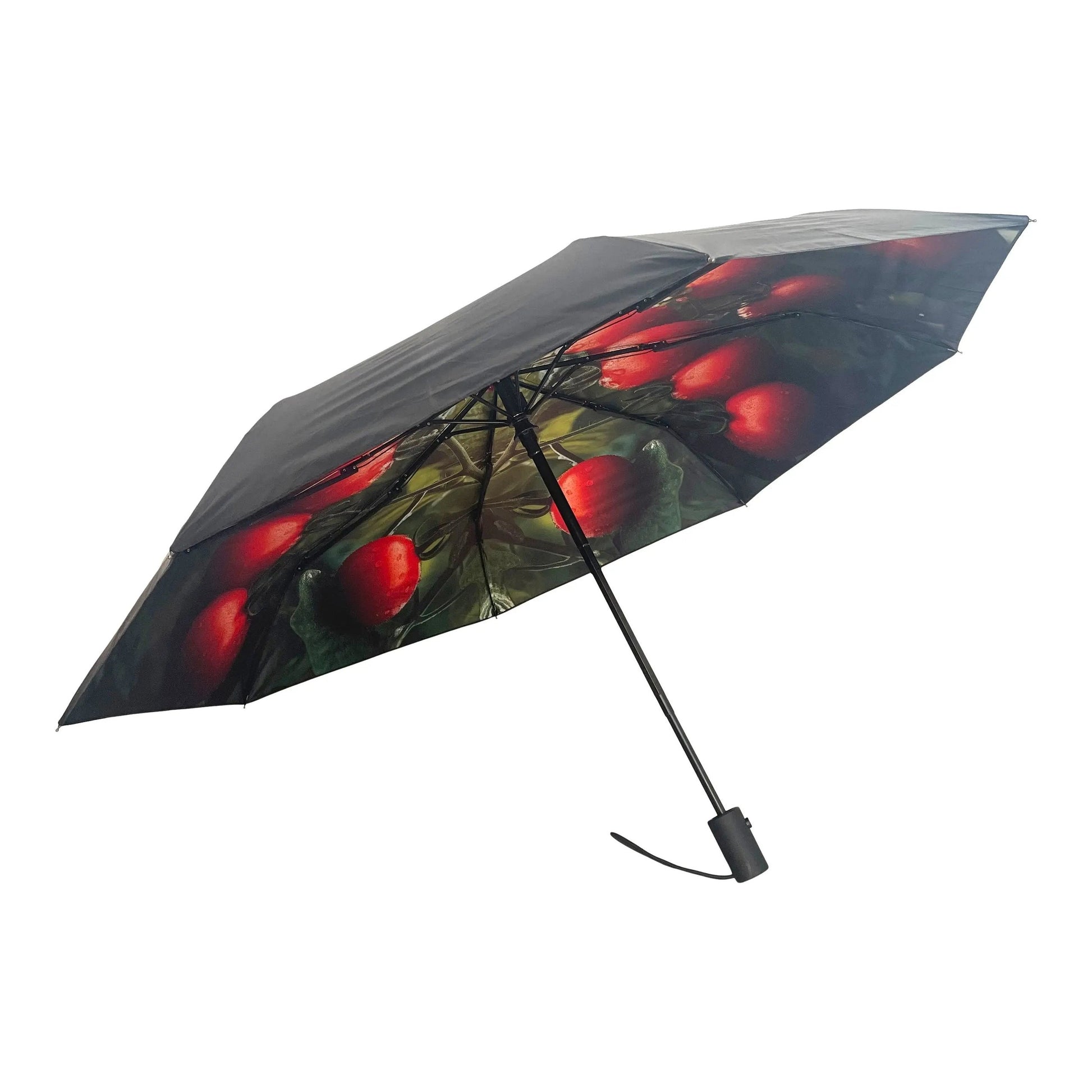 Tomato Umbrella – Windproof & UPF50+ Protection
