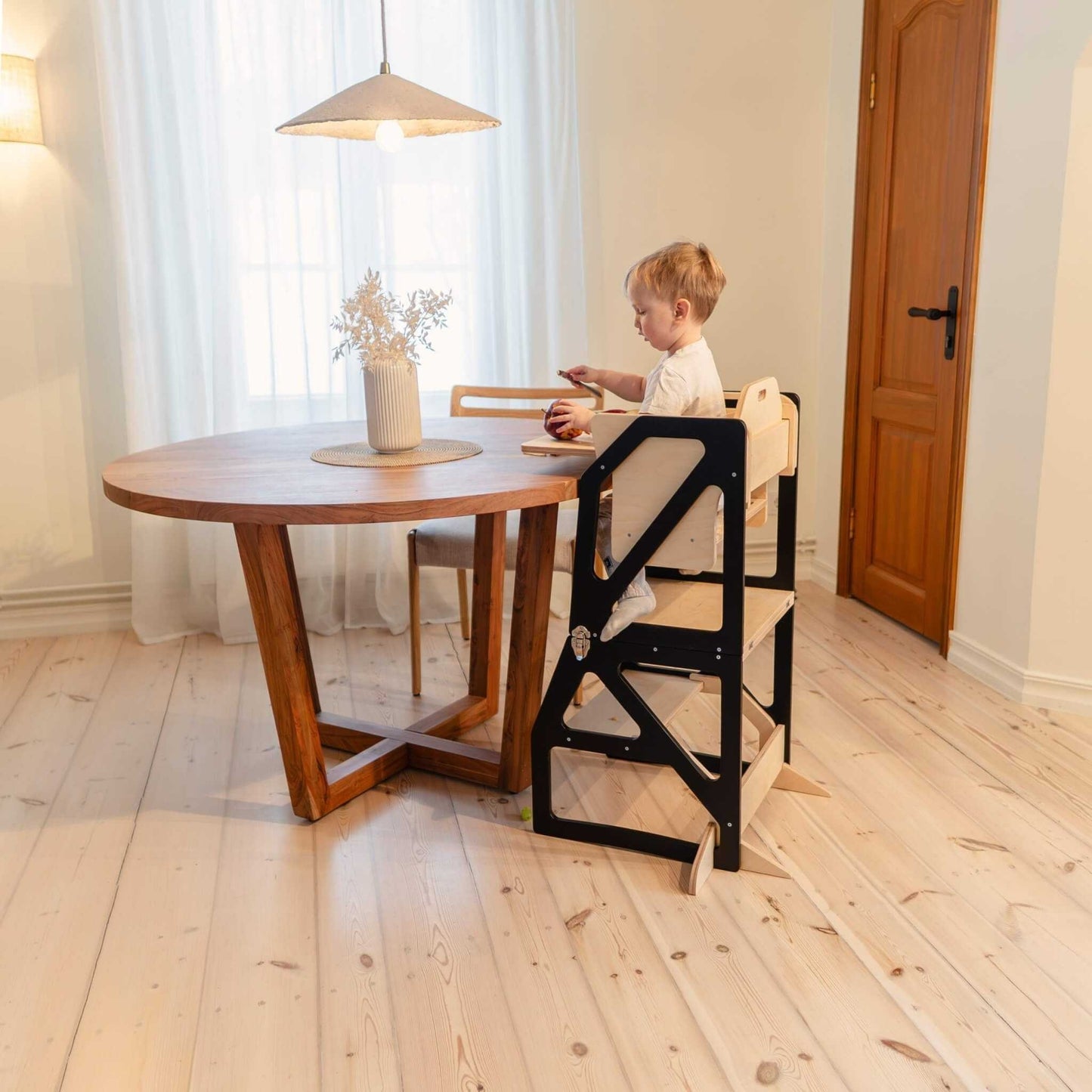 Transformable Kitchen Tower - Modustep and High Chair Combo