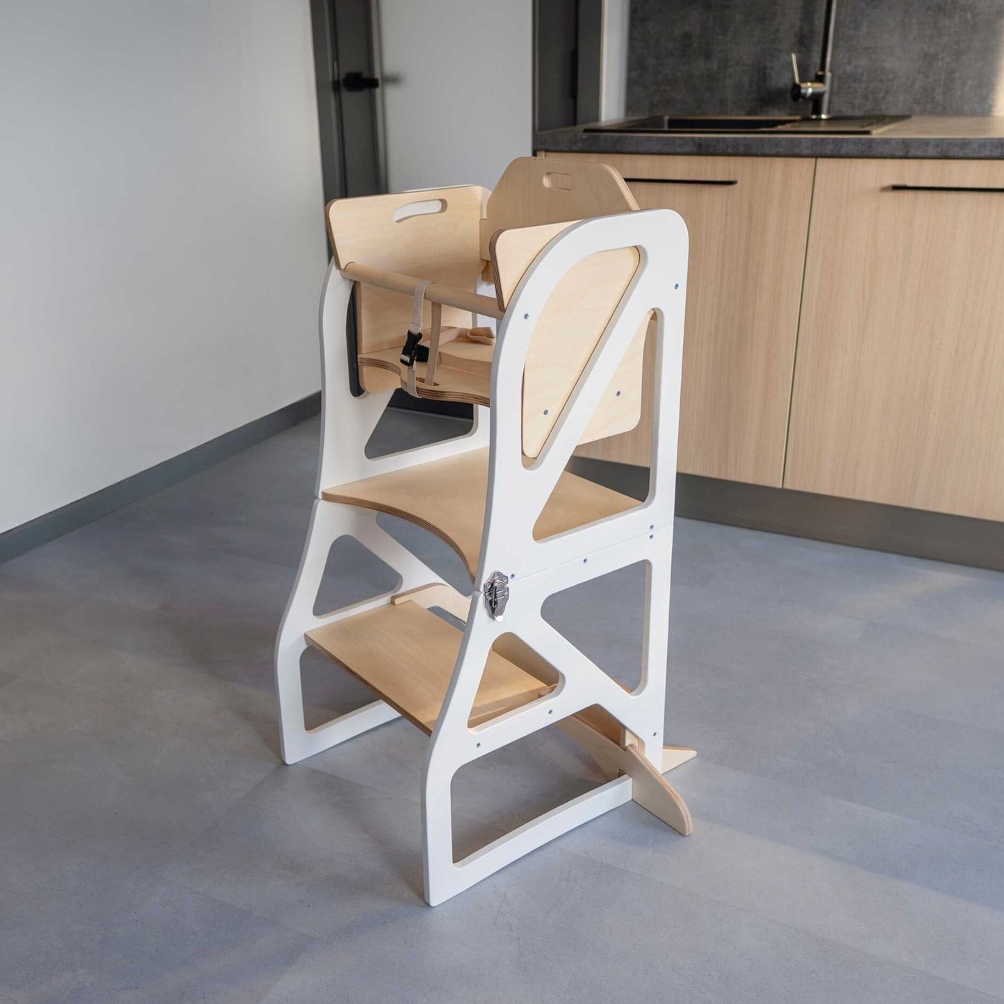 Transformable Kitchen Tower - Securestep and high chair combo