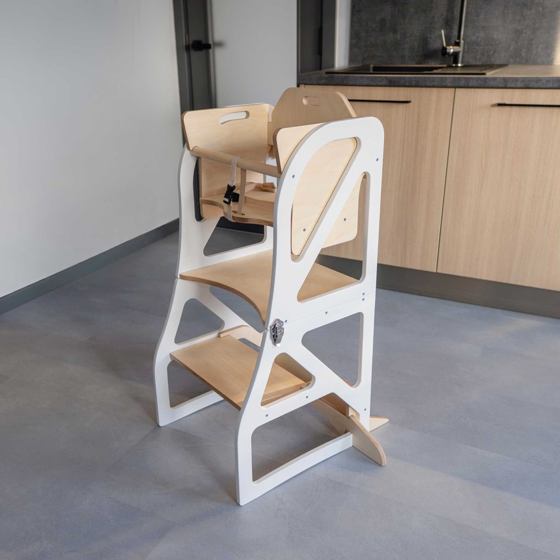 Transformable Kitchen Tower - Securestep and high chair combo