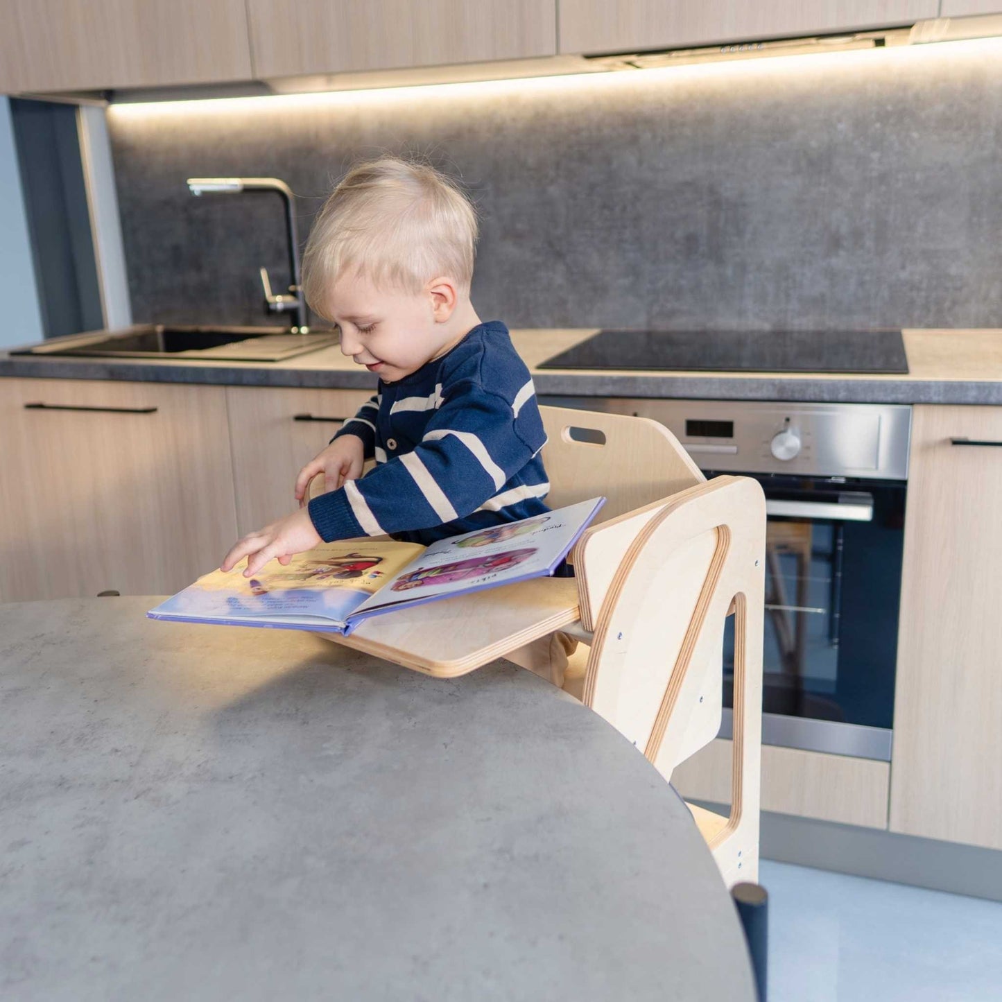 Transformable Kitchen Tower - Securestep and high chair combo