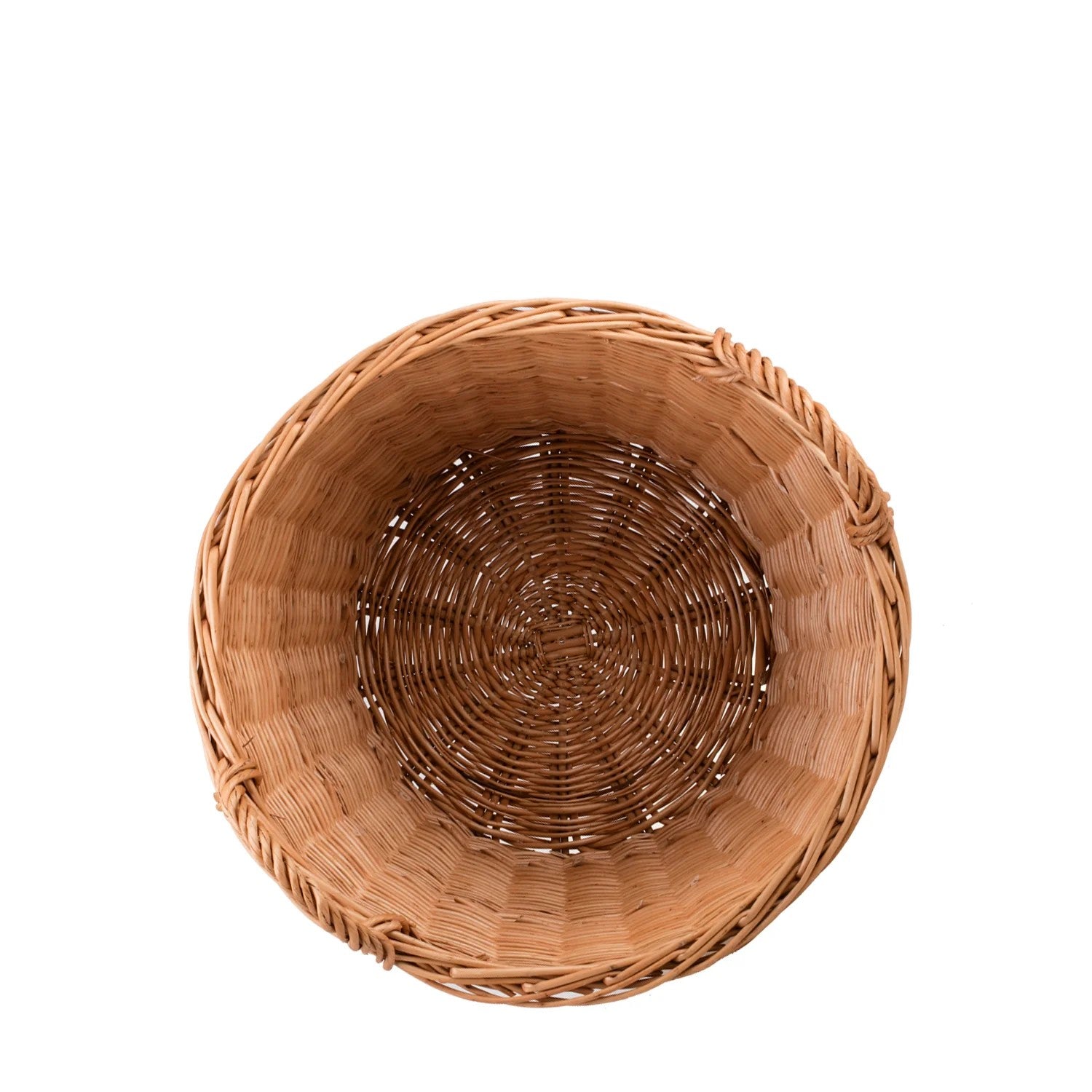 Wicker Basket For Garden And Firewood, 30L