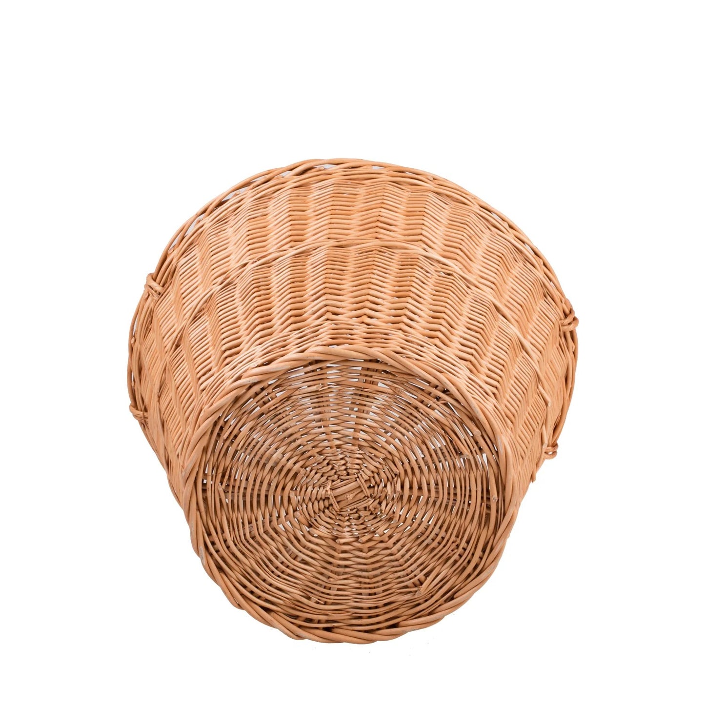 Wicker Basket For Garden And Firewood, 45L