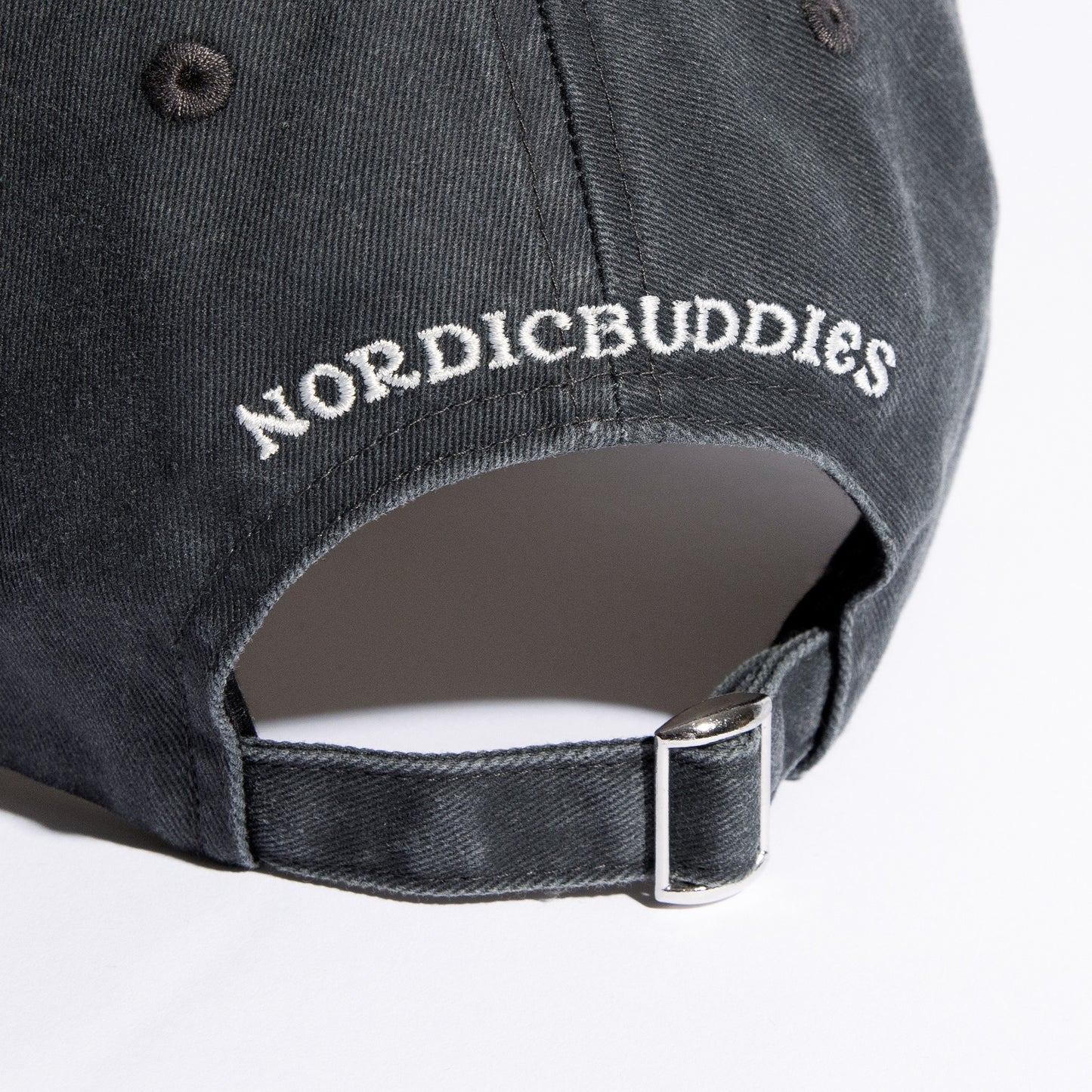 Novels Washed Denim Adult Cap - Grey
